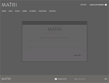 Tablet Screenshot of matri.com.br